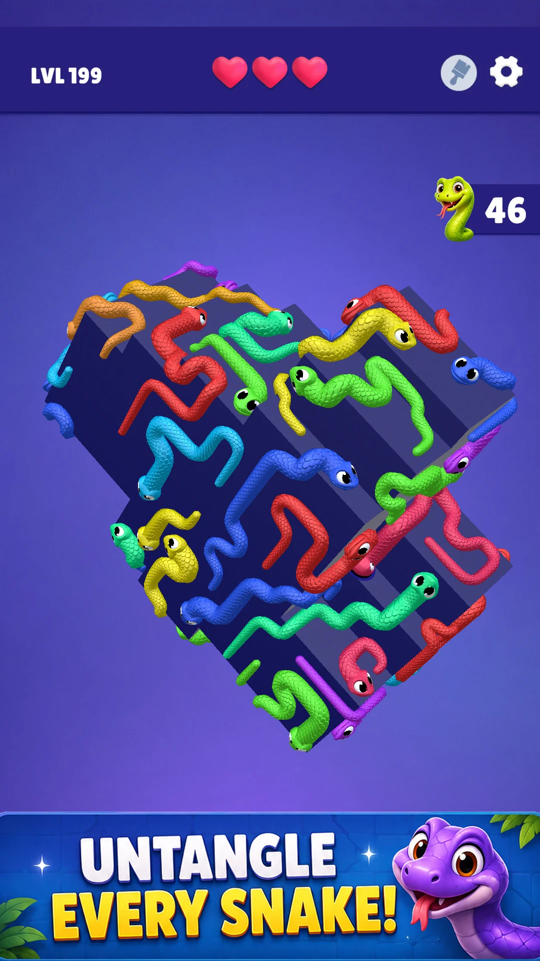 Slither Jam: Escape Puzzle 3D screenshot