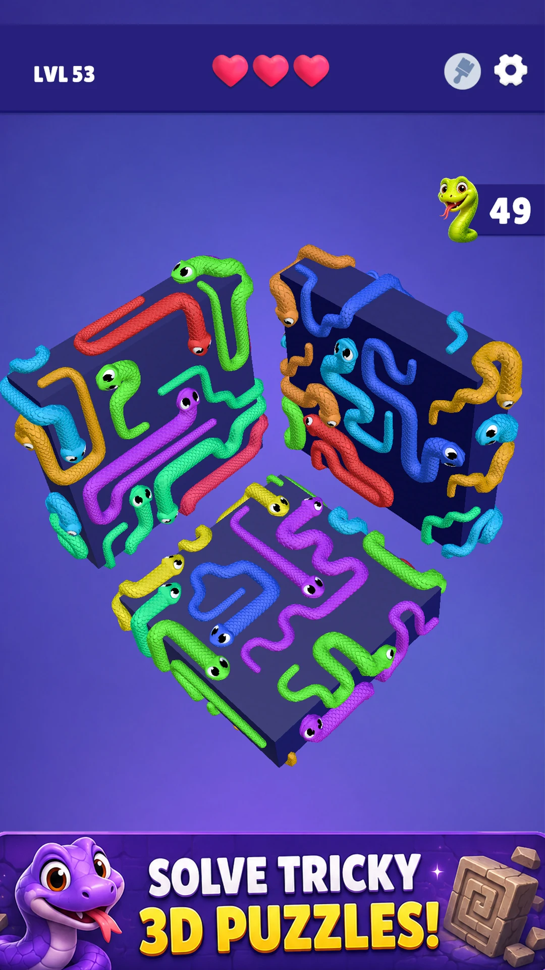 Slither Jam: Escape Puzzle 3D screenshot